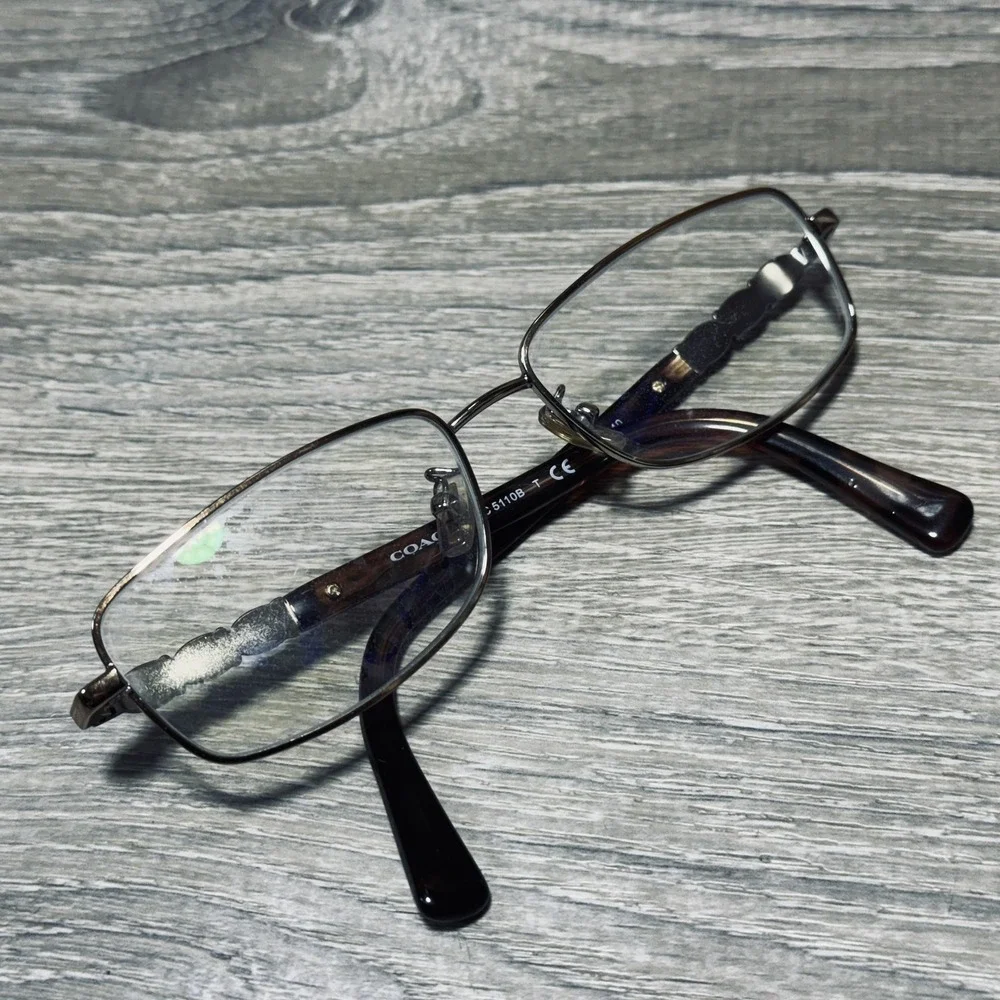 Coach‎ HC5110B T Eyeglass Frames Womens 54-15-140 Rose Gold Tortoise Frames Only